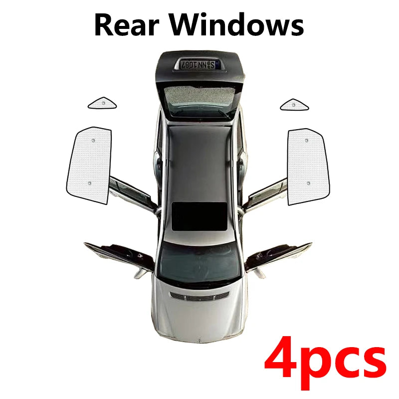 Full Coverage Sunshades for Haval Jolion (2020-2024) — Anti-UV Window & Windshield Protection