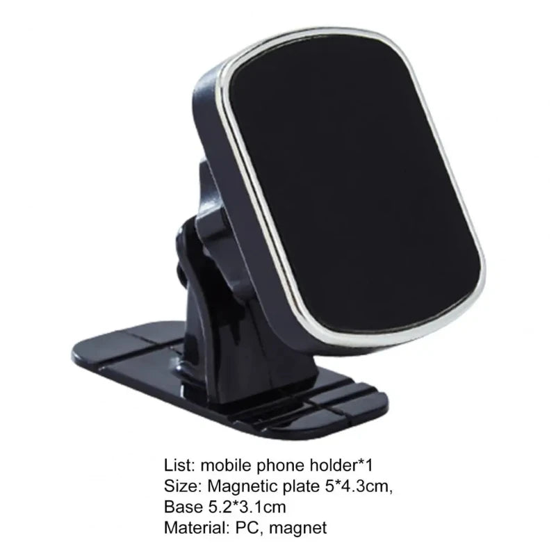 Car Phone Mount Highly Compatible Powerful Magnet One-hand Operate Magnetic Mount Car Phone Holder for Vehicle