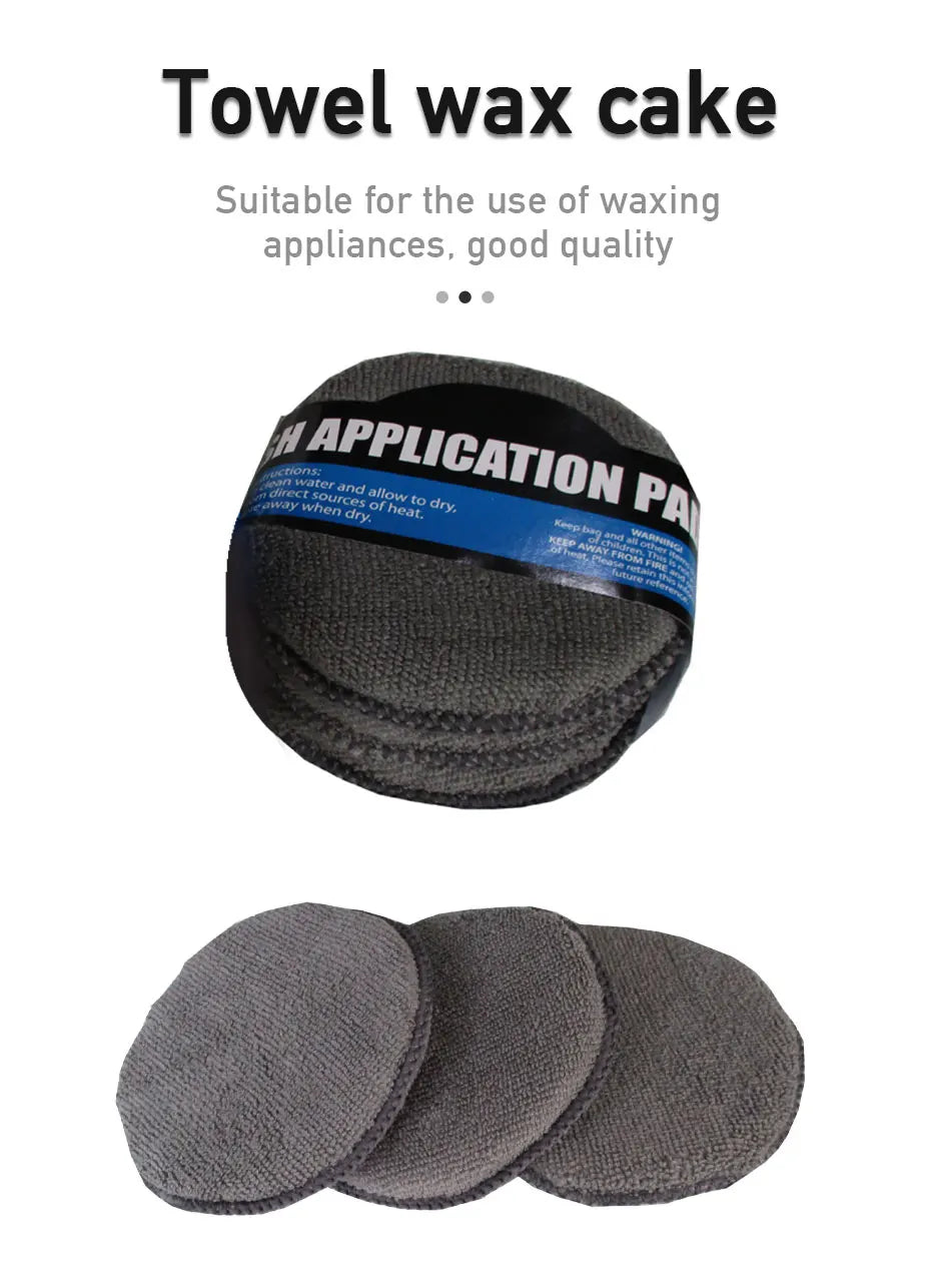 SEAMETAL 9-in-1 Car Wash Cleaning Kit — Microfiber Towels, Wash Glove, Sponge & Applicator Pads