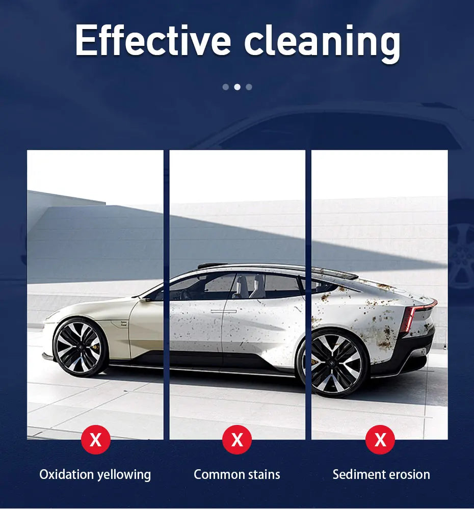 SEAMETAL 9-in-1 Car Wash Cleaning Kit — Microfiber Towels, Wash Glove, Sponge & Applicator Pads