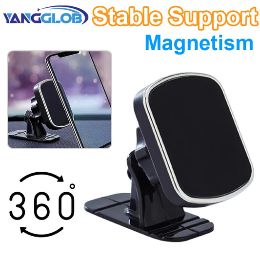 Car Phone Mount Highly Compatible Powerful Magnet One-hand Operate Magnetic Mount Car Phone Holder for Vehicle