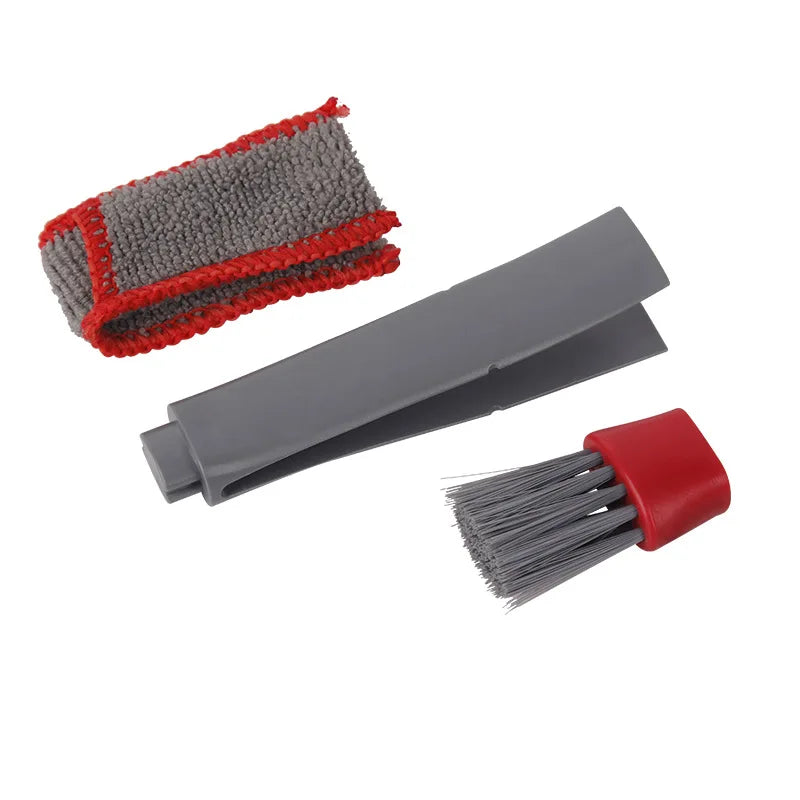 Double-Head Car Interior Cleaning Brush — Air Vent, Dashboard & Keyboard Dust Remover