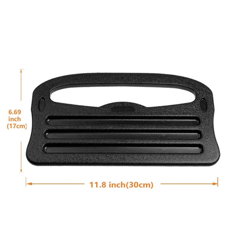 Multifunctional Car Steering Wheel Portable Tray Seat Organizer for Office Dining Reading Universal Car Bracket Tray Board