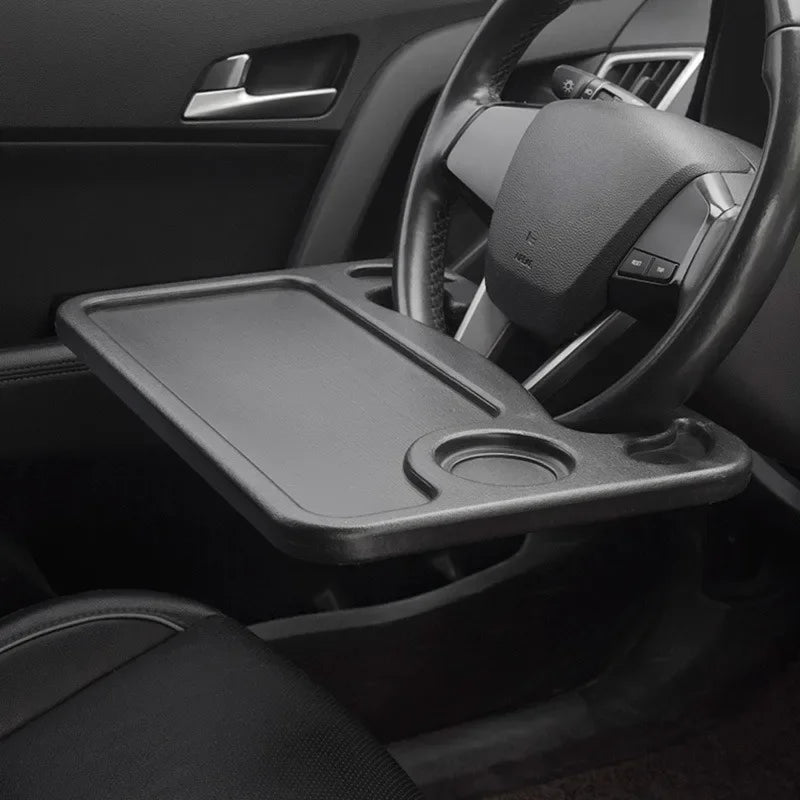 Universal Car Table Steering Wheel Eat Work Cart Drink Coffee Holder Tray Laptop Computer Desk Stand Seat Table car accesory