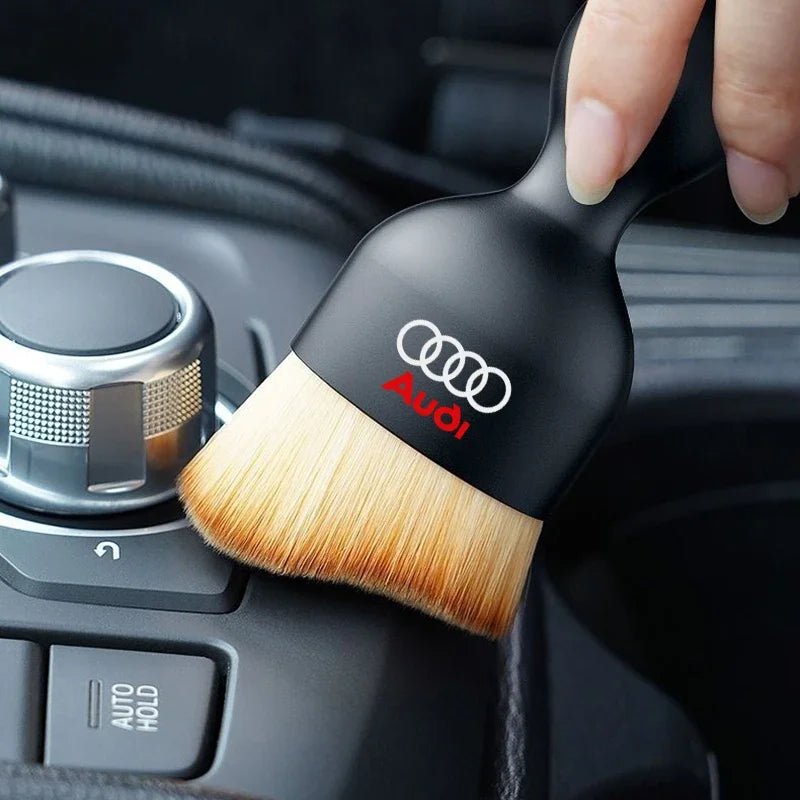 Audi Interior Cleaning Brush — Soft Nylon Air Vent & Dashboard Detailing Tool