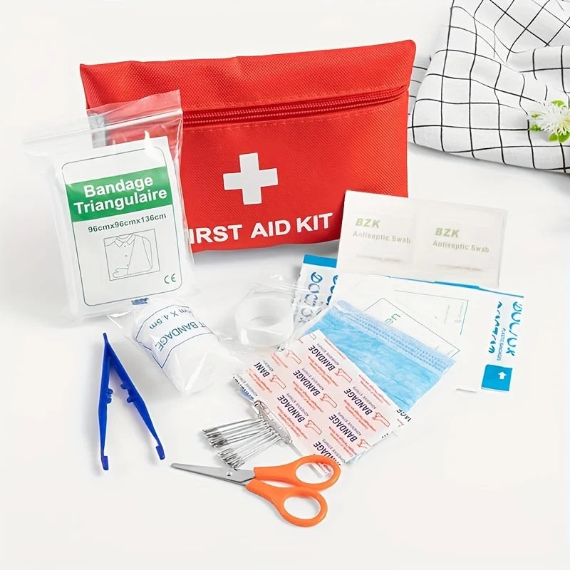 Advanced First Aid Kit — 22-Piece Emergency Survival Kit for Families & Outdoors