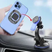 Universal Phone Holder 360° Rotatable — Car Dashboard, Windshield, Bike & Motorcycle Handlebar Mount