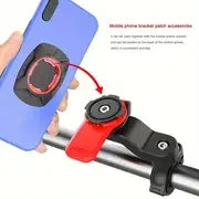 Universal Phone Holder 360° Rotatable — Car Dashboard, Windshield, Bike & Motorcycle Handlebar Mount