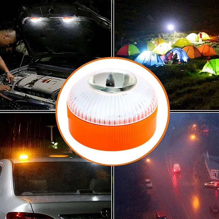V16 Emergency Signal Light 2026 Latest Warning Light, Super Strong Magnetic Base, Latest Version of Car Emergency Light