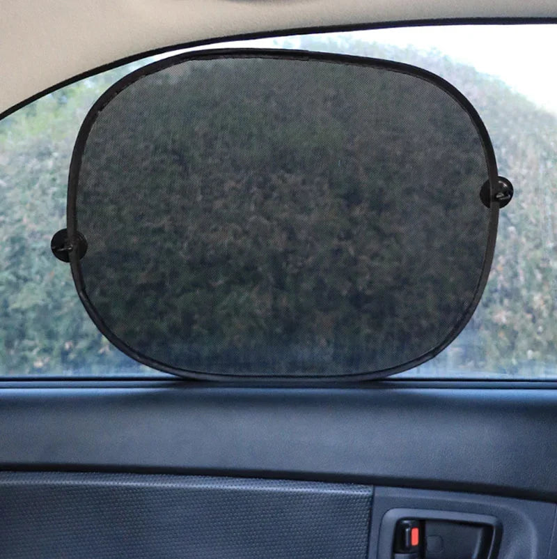 Universal Car Windshield & Window Sunshade — Foldable Mesh Visor Protector | 4 Options