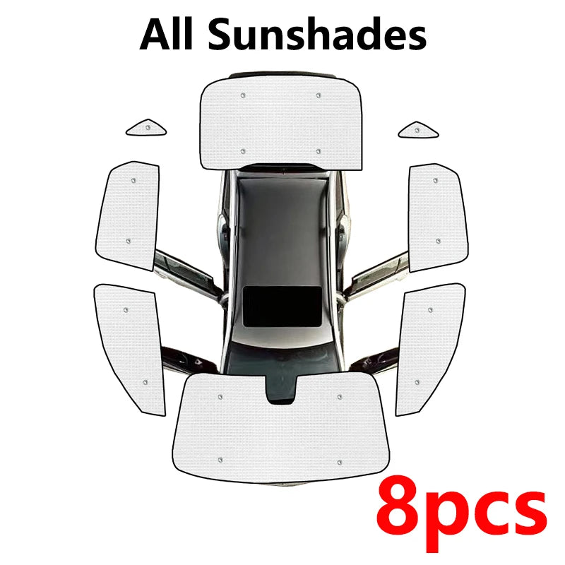 Full Coverage Sunshades for Haval Jolion (2020-2024) — Anti-UV Window & Windshield Protection