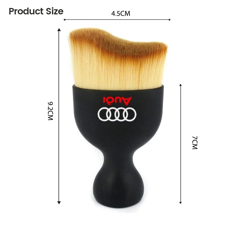 Audi Interior Cleaning Brush — Soft Nylon Air Vent & Dashboard Detailing Tool