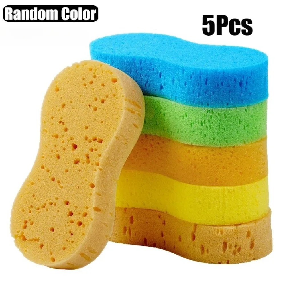 Large Honeycomb Car Wash Sponge — High-Density Foam for Scratch-Free Auto Detailing