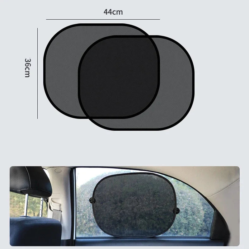 Universal Car Windshield & Window Sunshade — Foldable Mesh Visor Protector | 4 Options