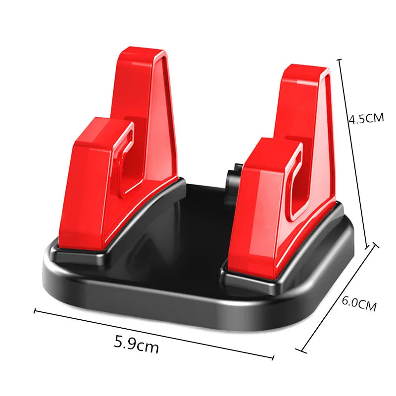 Universal Dashboard Phone Holder for Car Anti-Slip Silicone Suction Pad Adjustable Smartphone Support Car Phone Holder Mount