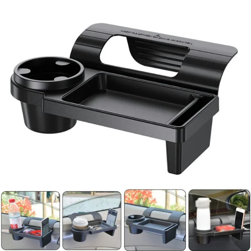Car Side Door Window Hanging Storage Barrel — Cup Holder, Phone Slot & Pocket Organizer | 3 Types