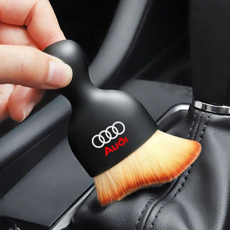 Audi Interior Cleaning Brush — Soft Nylon Air Vent & Dashboard Detailing Tool