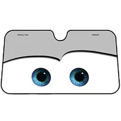 Car Windshield Sunshade with Eye Design — Aluminium Foil UV Sun Visor | 4 Colors