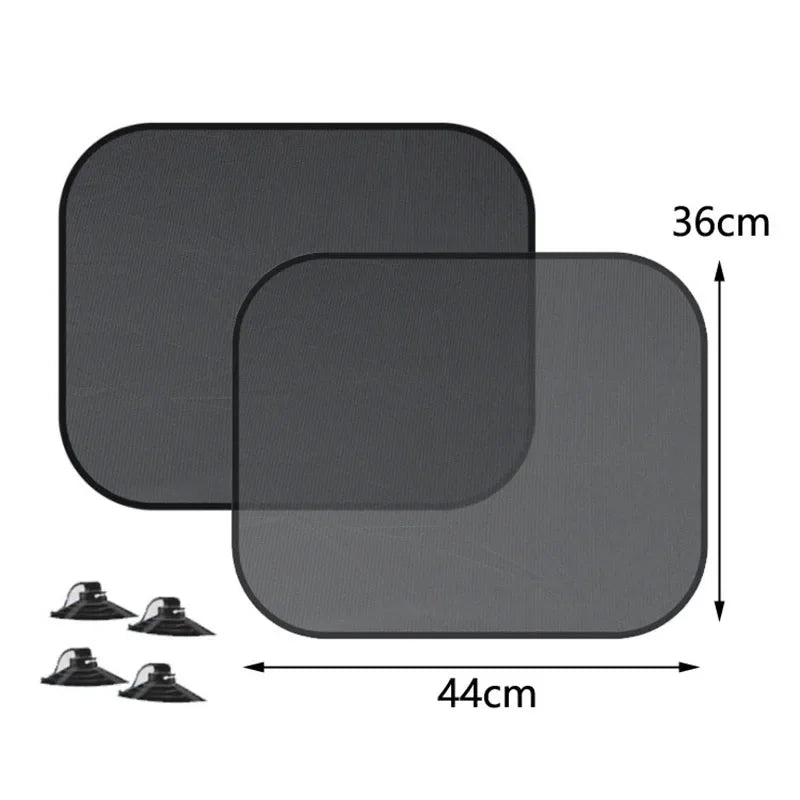 Universal Car Windshield & Window Sunshade — Foldable Mesh Visor Protector | 4 Options