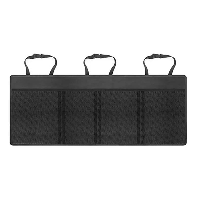 Large Capacity Oxford Car Trunk Hanging Storage Bag — 8-Pocket Waterproof Back Seat Organizer