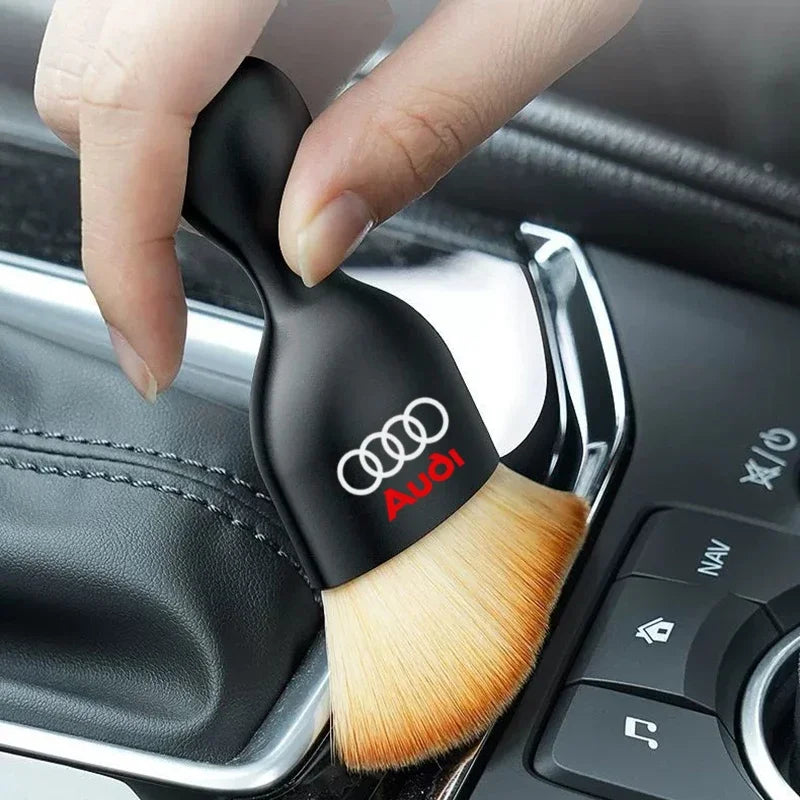 Audi Interior Cleaning Brush — Soft Nylon Air Vent & Dashboard Detailing Tool
