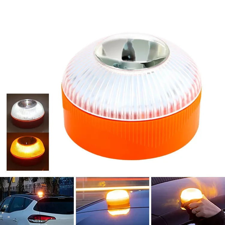 V16 Emergency Signal Light 2026 Latest Warning Light, Super Strong Magnetic Base, Latest Version of Car Emergency Light