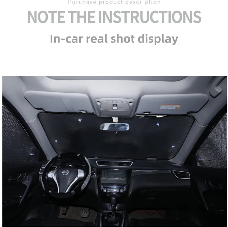 Full Coverage Sunshades for Haval Jolion (2020-2024) — Anti-UV Window & Windshield Protection