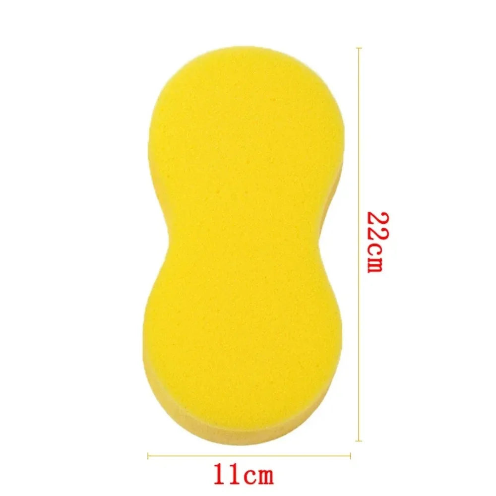 Large Honeycomb Car Wash Sponge — High-Density Foam for Scratch-Free Auto Detailing