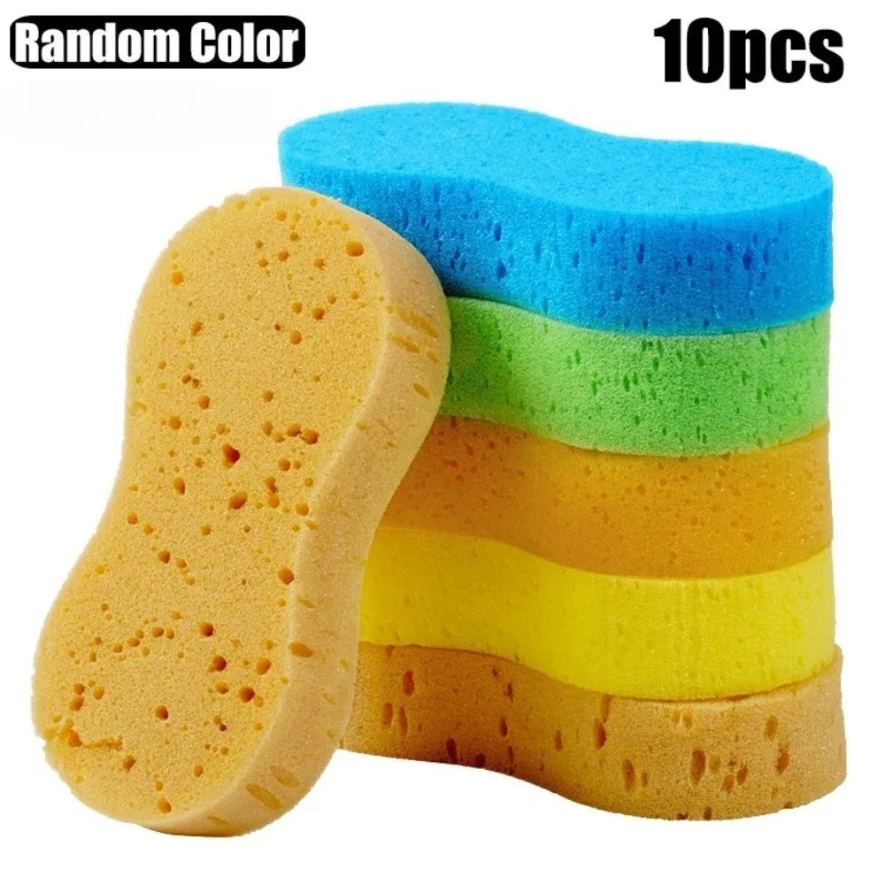 Large Honeycomb Car Wash Sponge — High-Density Foam for Scratch-Free Auto Detailing