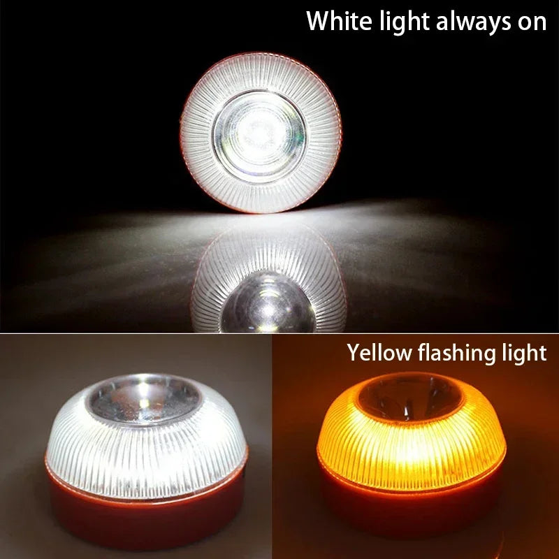 V16 Emergency Signal Light 2026 Latest Warning Light, Super Strong Magnetic Base, Latest Version of Car Emergency Light