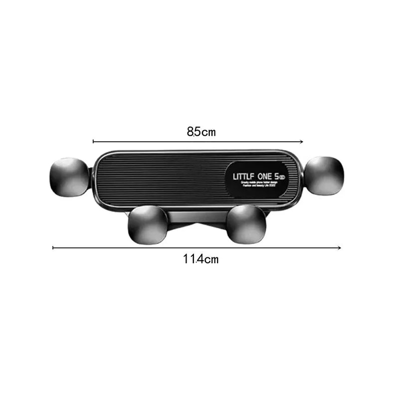 Universal Car Phone Holder with Ventilation Hook for 360 Degree Rotation Installation Anti Shake Supports All Phone Xiaomi