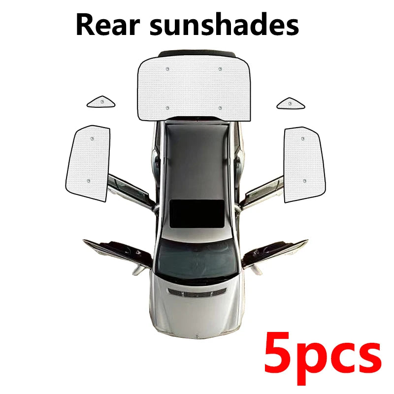 Full Coverage Sunshades for Haval Jolion (2020-2024) — Anti-UV Window & Windshield Protection