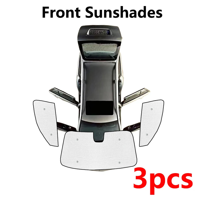Full Coverage Sunshades for Haval Jolion (2020-2024) — Anti-UV Window & Windshield Protection
