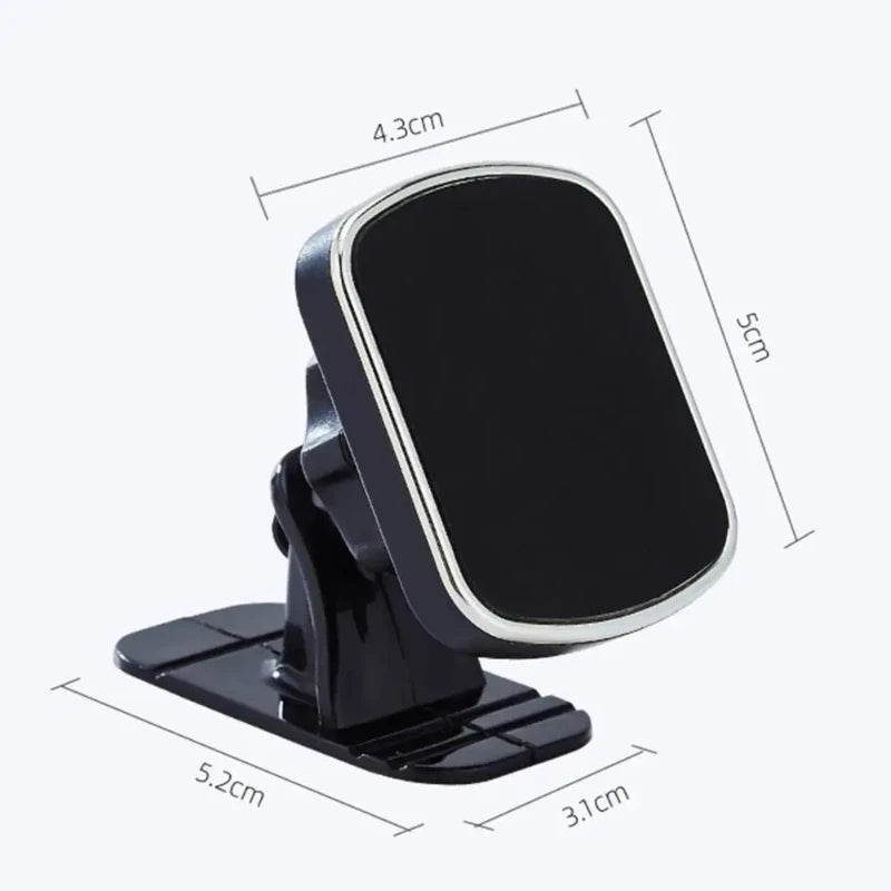 Car Phone Mount Highly Compatible Powerful Magnet One-hand Operate Magnetic Mount Car Phone Holder for Vehicle