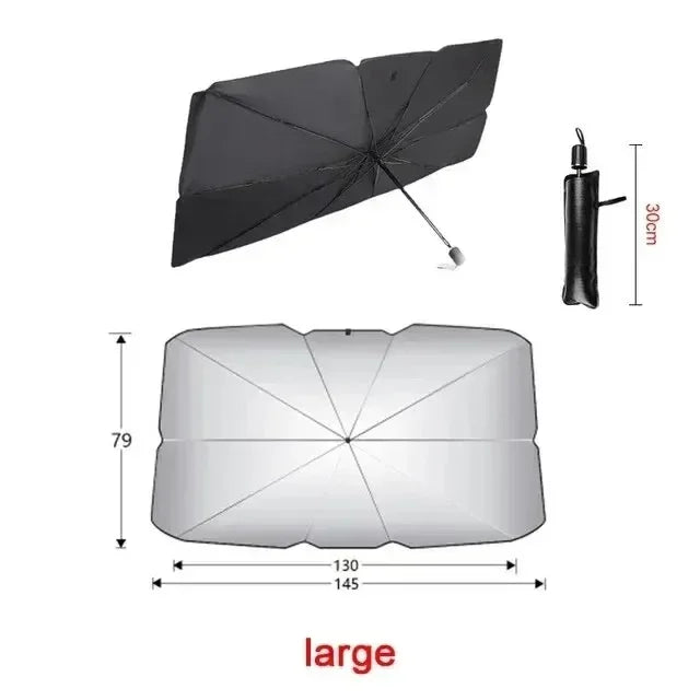 Car Sunshade — Front Windshield & Side Window Protection | 3 Options