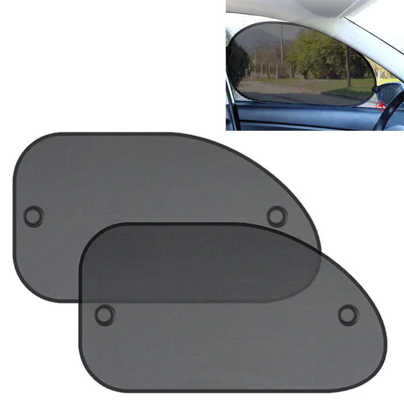 Universal Car Windshield & Window Sunshade — Foldable Mesh Visor Protector | 4 Options