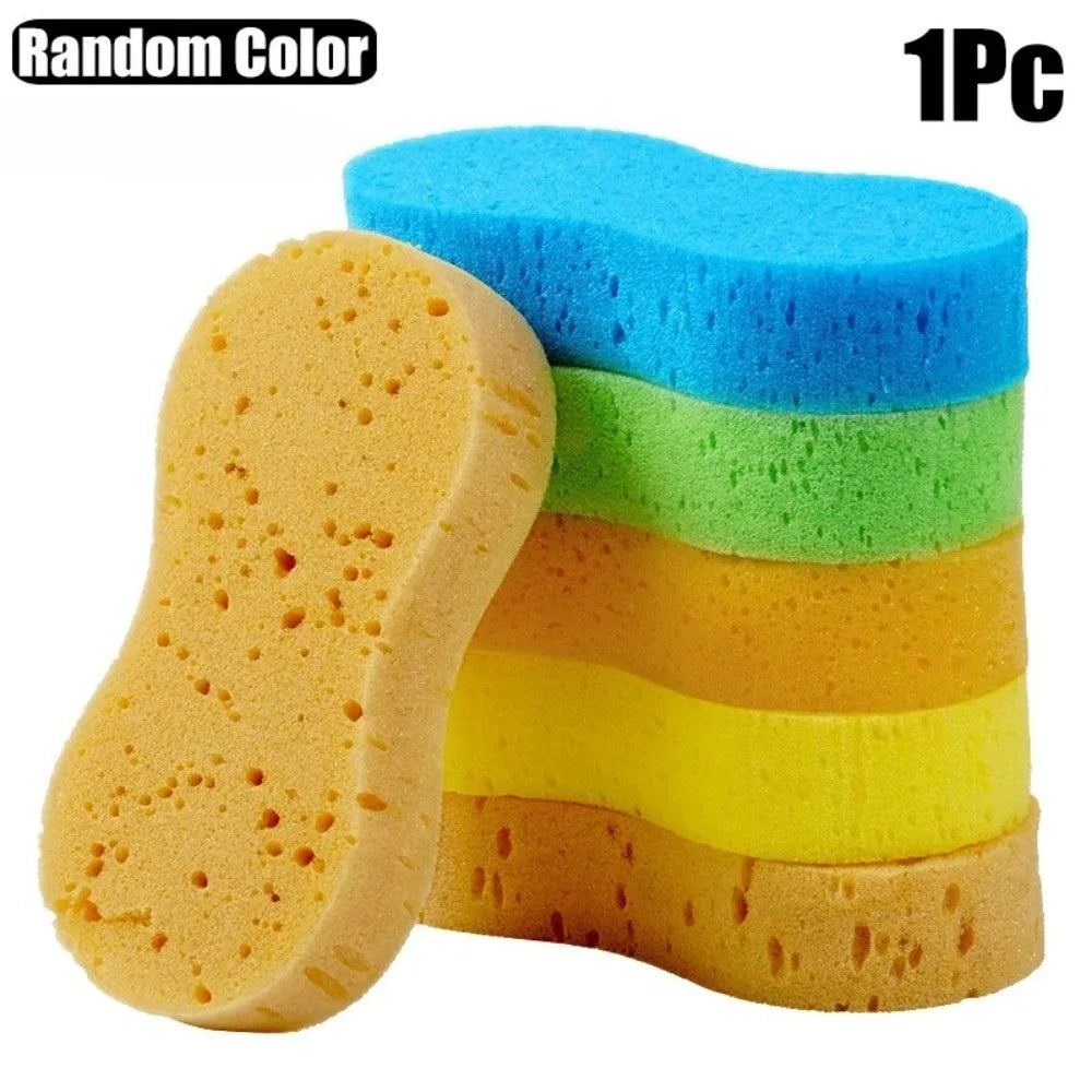 Large Honeycomb Car Wash Sponge — High-Density Foam for Scratch-Free Auto Detailing